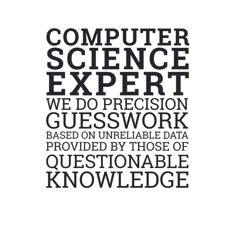 "Computer Science Expert Guesswork | Informatik"