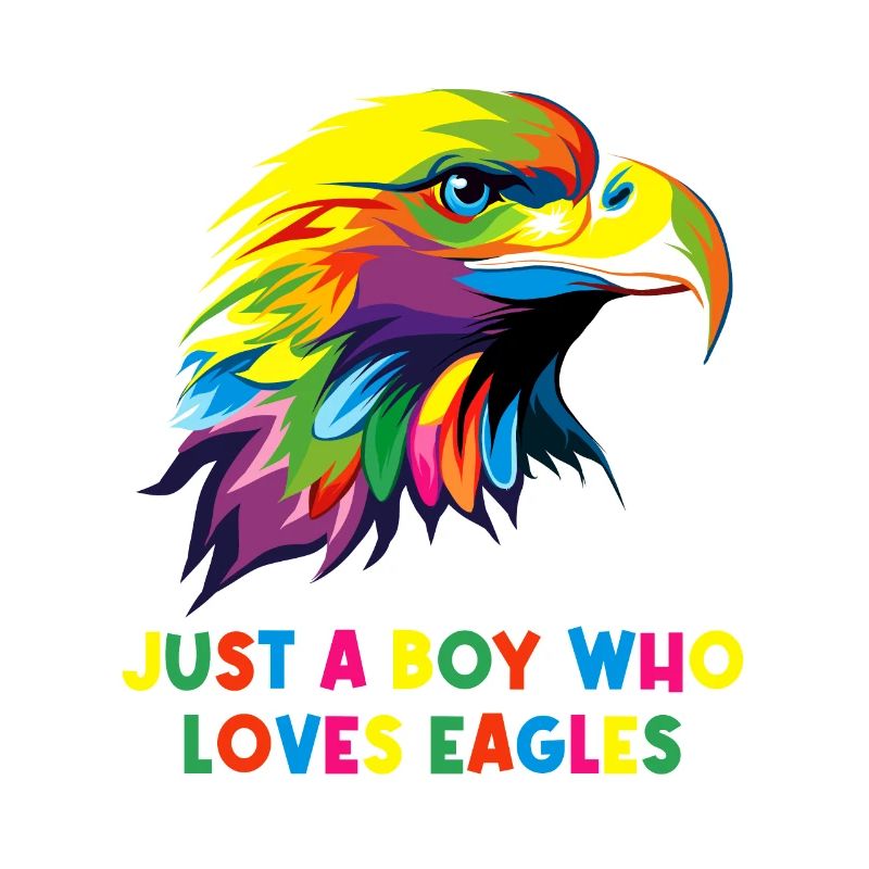 juste un garçon qui aime les aigles oiseau aigle