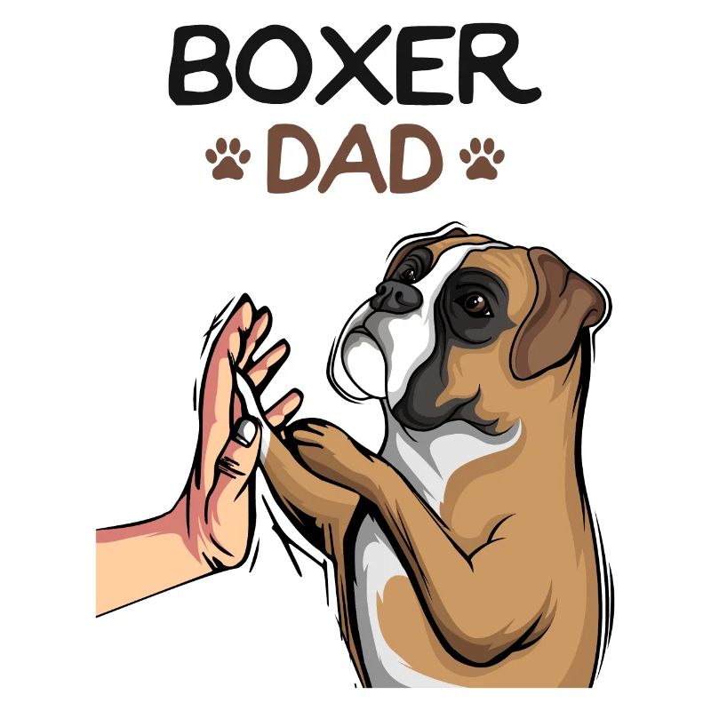 Boxer Chiens Papa Master