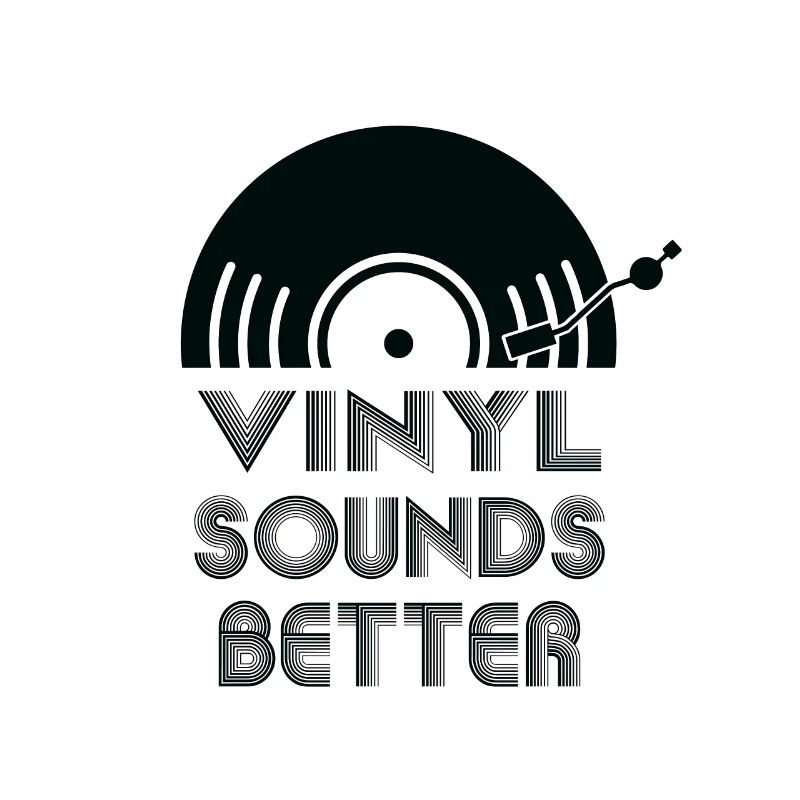 Vinyl Sounds Better Turntable Record