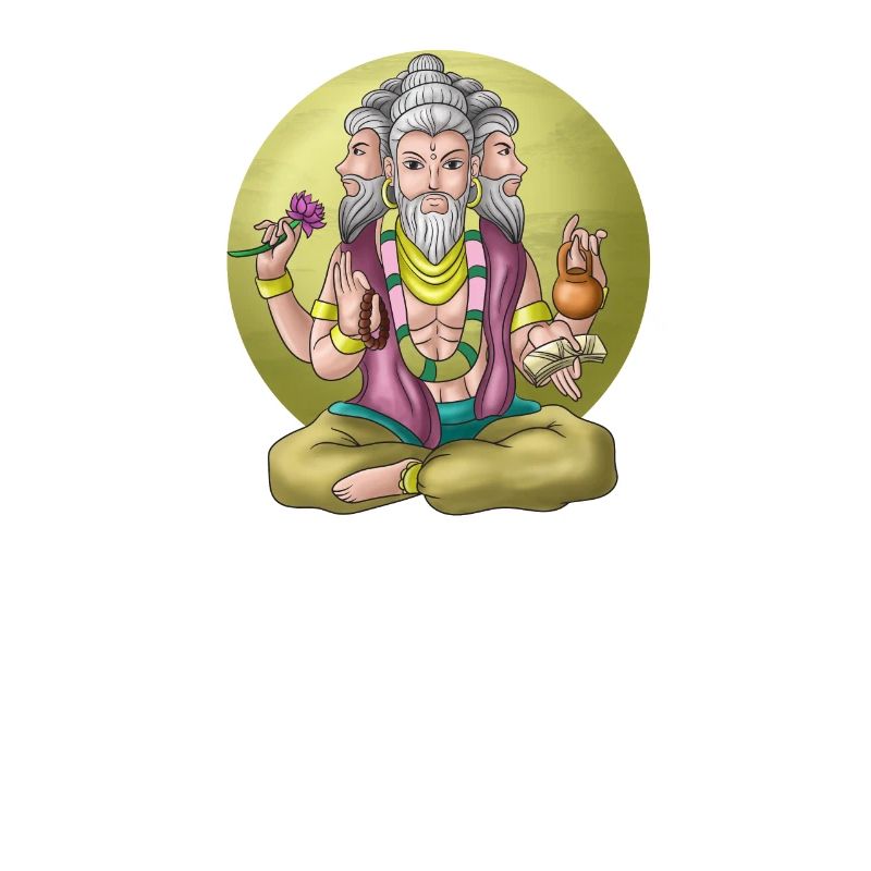 India Indian Hindu Pride Brahma God I Gift