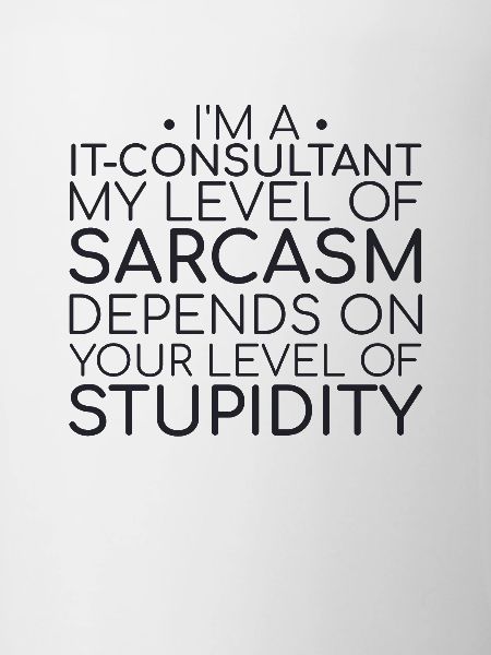 "IT Consultant Sarcasm | IT Consulting"