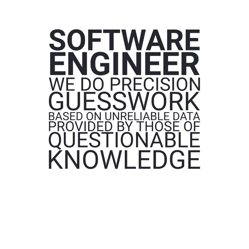 « Ingénieur logiciel Guesswork | Programmation »