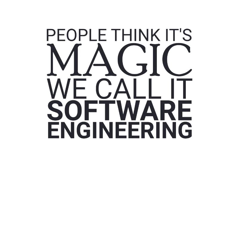 "Software Engineer Magic | Programming"