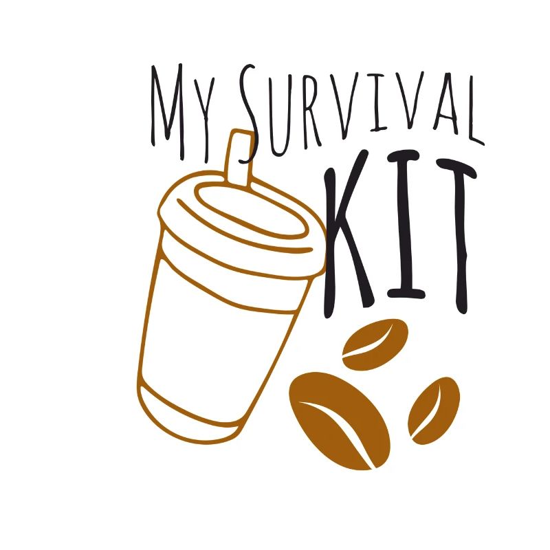 Das Kaffee überlebens Kit