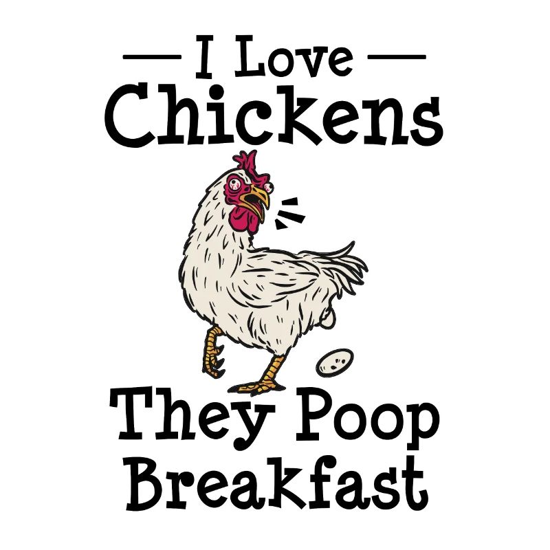 Farming Chicken Owner Farmer Funny Chicken Egg