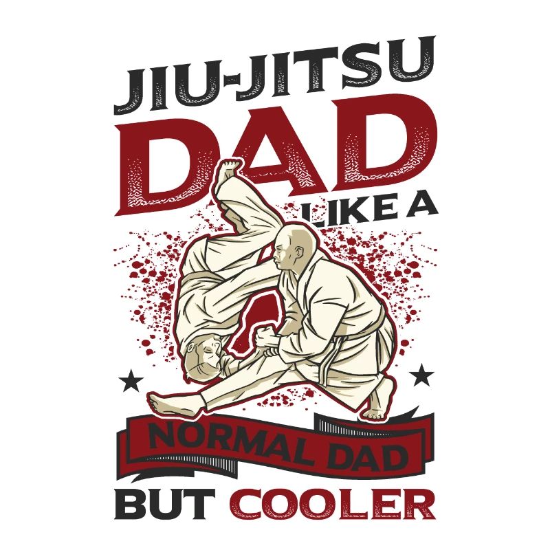 Comme un papa normal, mais cool, papa Jiu Jitsu