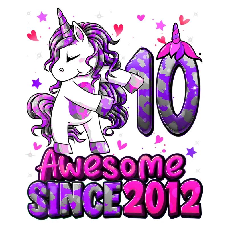 Einhorn 10 Geburtstag