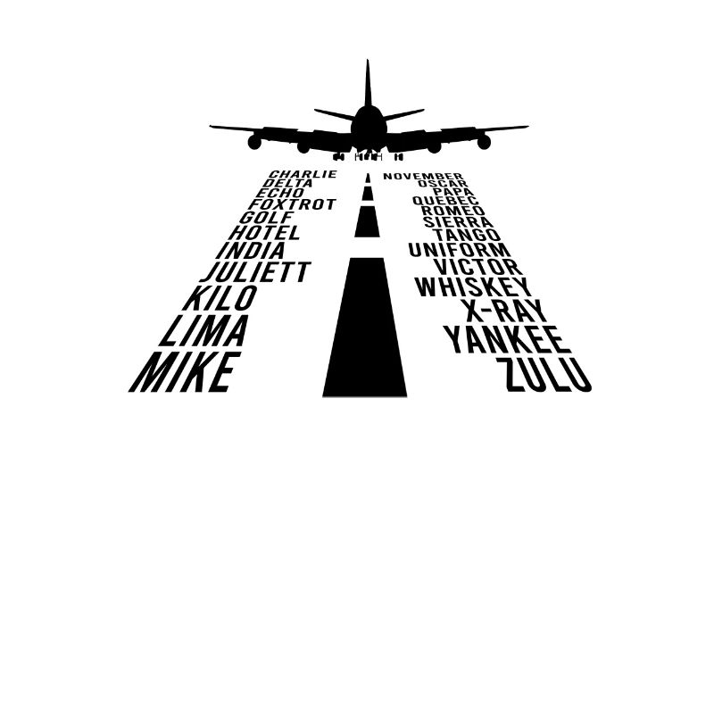 Phonetic Alphabet Pilot Airplane - Aviation Pilot