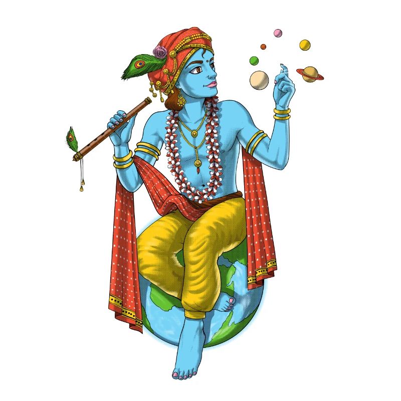 Hindu Lord Krishna