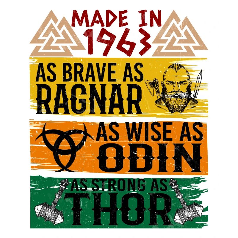 Made in 1963 as brave as Ragnar so wise