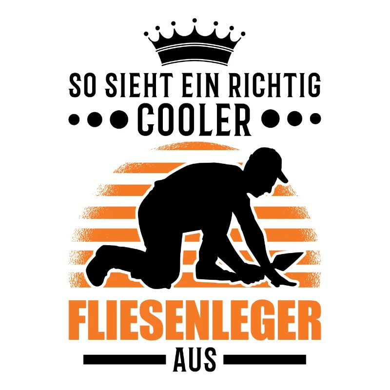 So sieht ein richtig cooler Fliesenleger aus