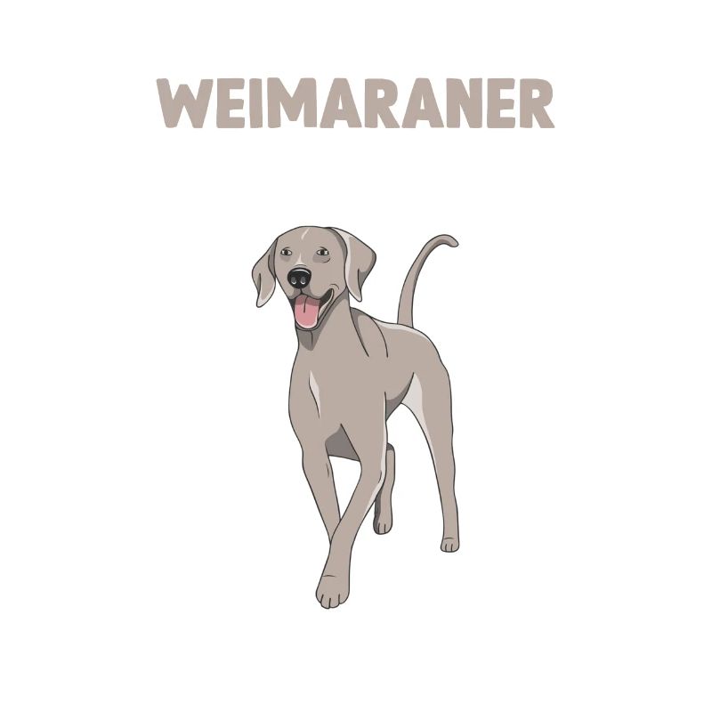 Weimaraner Anatomie Witziges Hundehalter Gassi