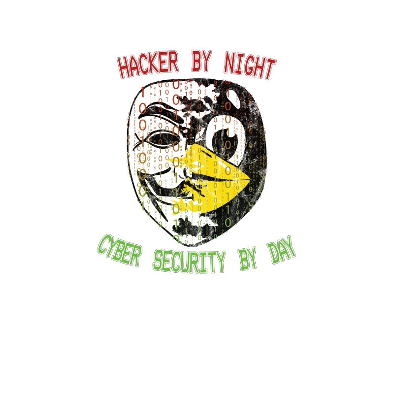 Coole Cyber Security Engineer Hacker Maske