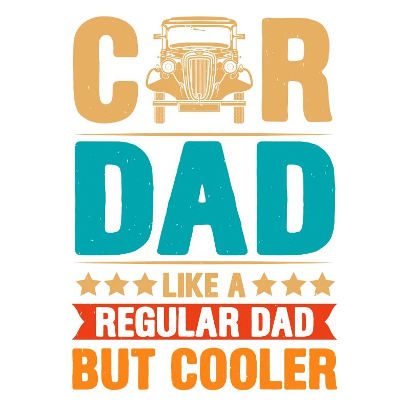 Fathers Day Regular Car Dad