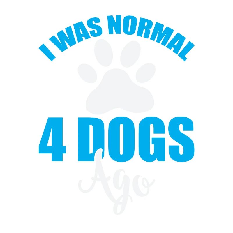 J’étais normal il y a 4 chiens