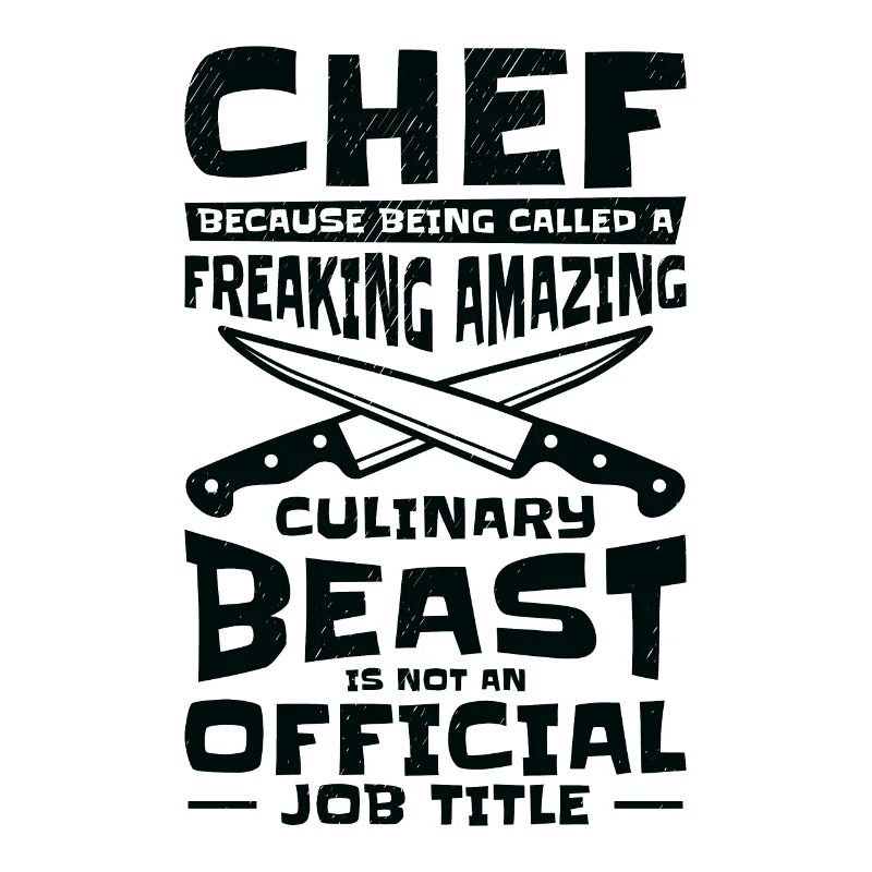 Chef Beast Kulinarische Kunst Kochen Backen