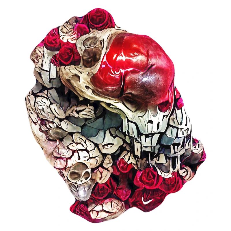 Crâne de Roses