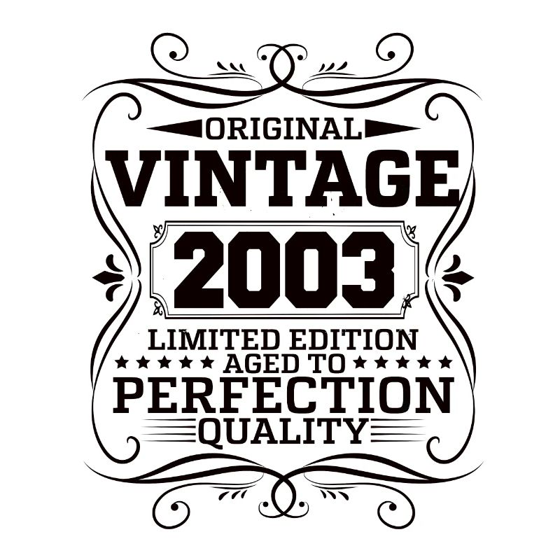 Vintage 2003 Édition Limitée Originale