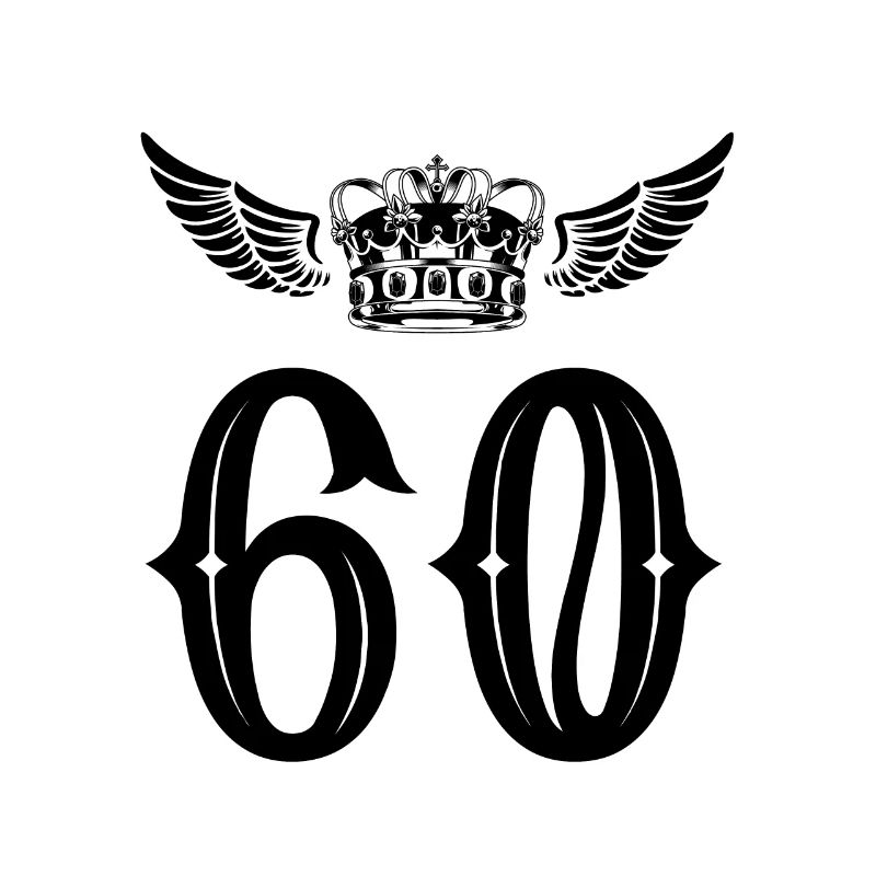60 Number crown