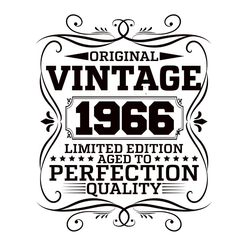 Vintage 1966 Édition Limitée Originale