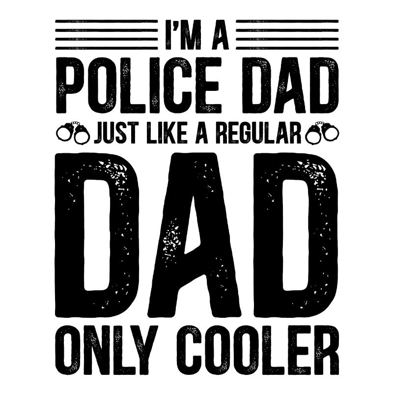 Polizei stolzer Polizeivater