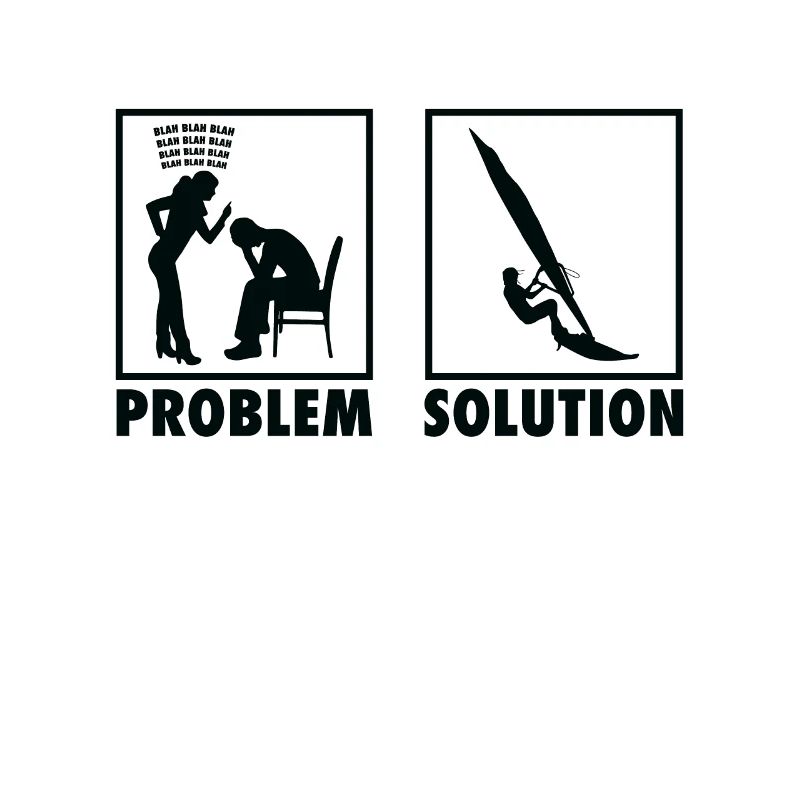 Windsurf Windsurfer Déclaration Solution au problème.