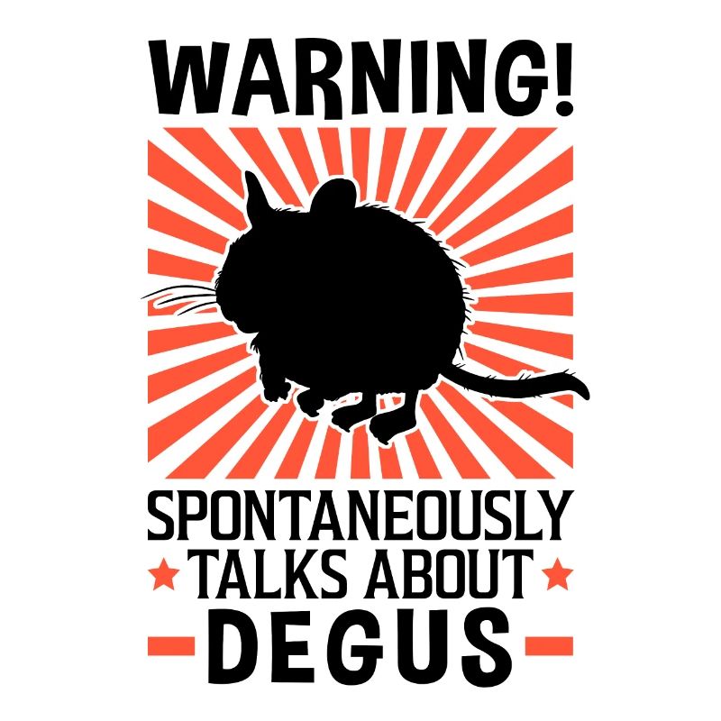 Spontaneously talks about Degus rodent