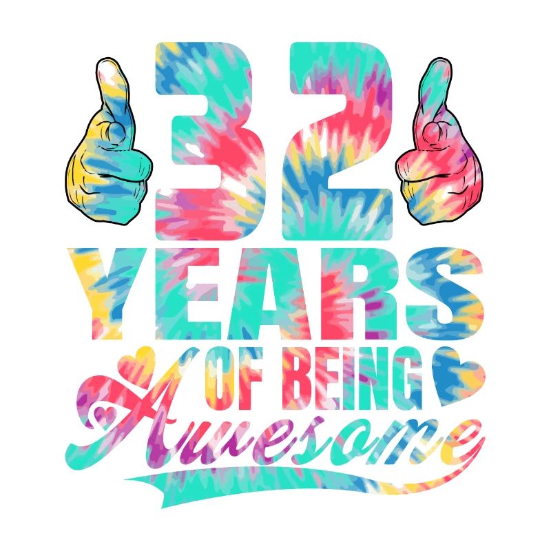 32e anniversaire ou anniversaire 32 ans d’existence