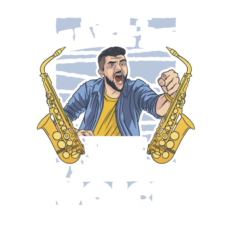 Ne me faites pas utiliser ma voix de saxophone