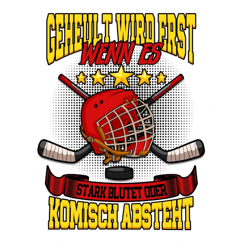 Geheult wird erst wenn es stark blutet Eishockey