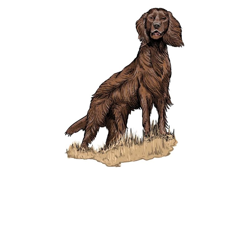 Jäger Jagd Drückjagd Deutsch Langhaar Geschenk