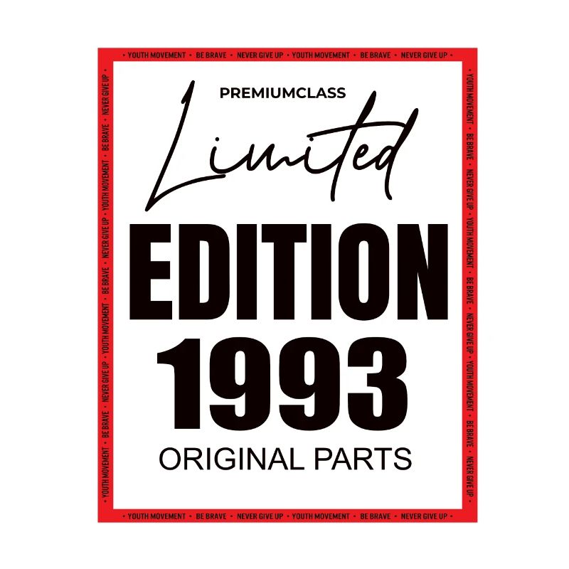 Édition limitée 1993