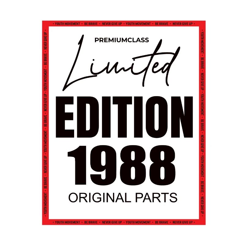 Édition limitée 1988