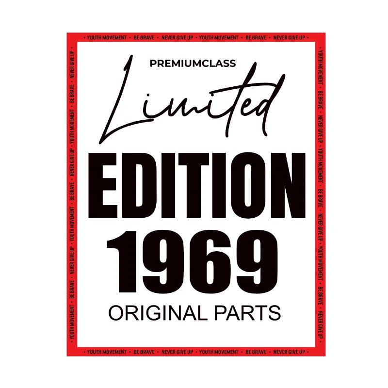 Édition limitée 1969