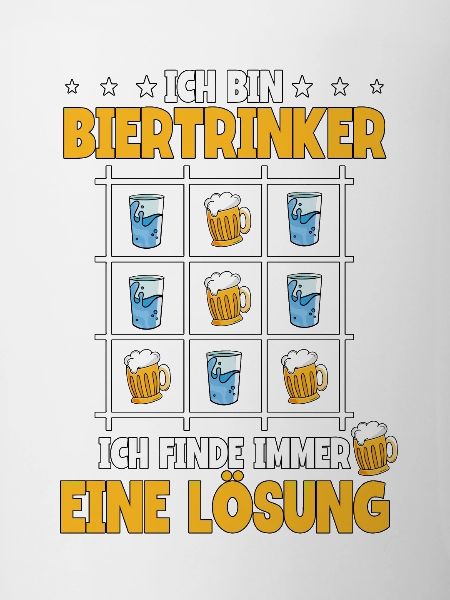 Ich bin Biertrinker Bier