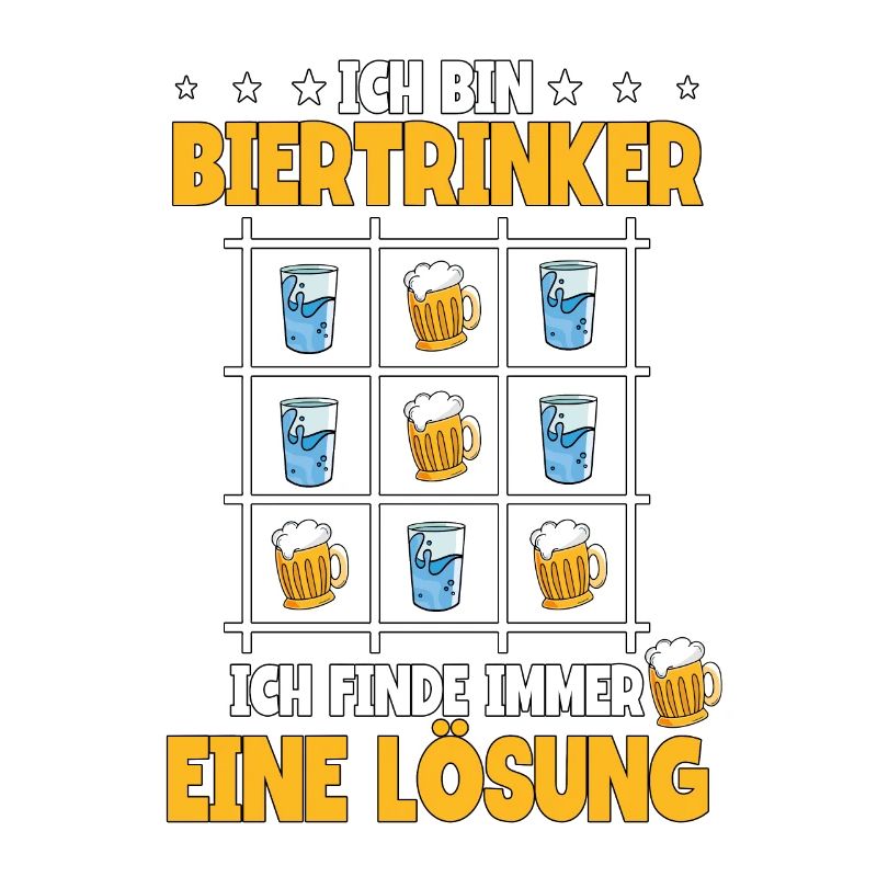 Ich bin Biertrinker Bier