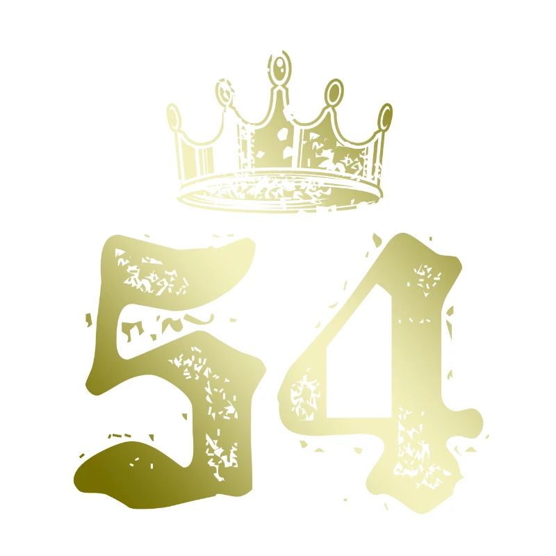 54 Number crown