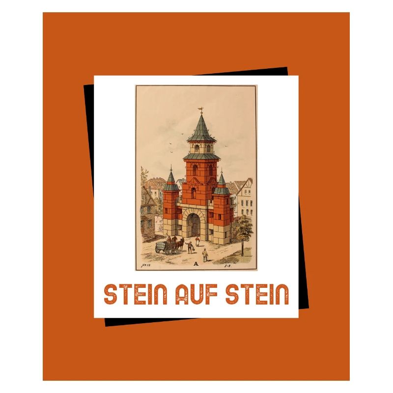 Stein auf Stein - alte Bausteine - Stadttor