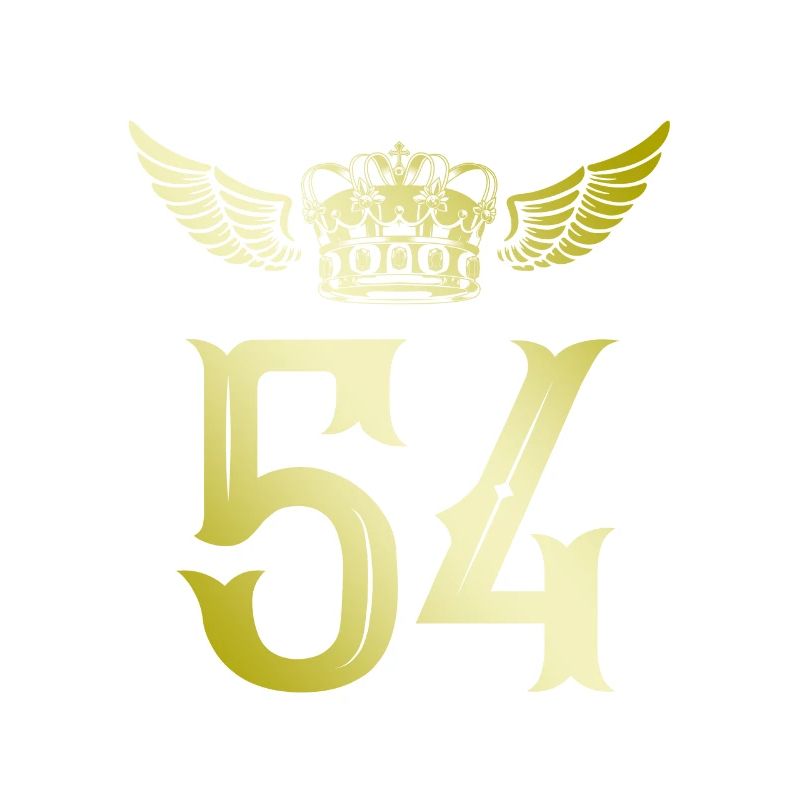 54 Number crown
