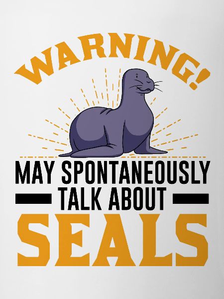 Robbe Geschenk Seal Seelöwe