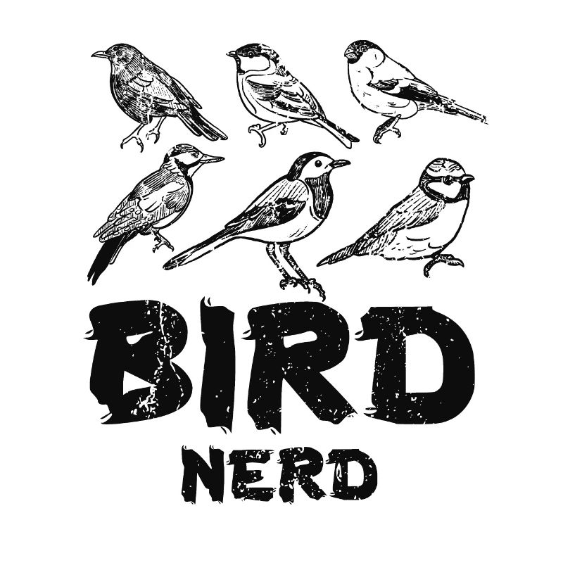 Vogelbeobachtung Nerd