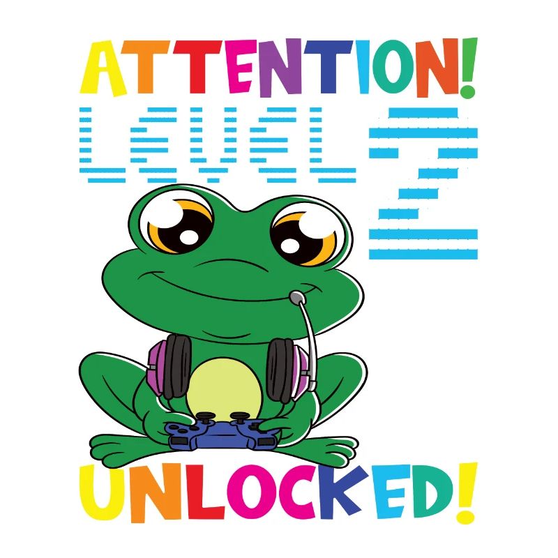 Attention Level 2 Unlocked Birthday