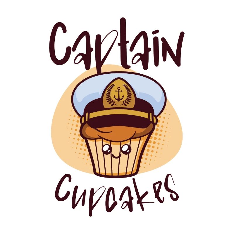 Backteam Kapitän Cupcakes Bäcker Konditor