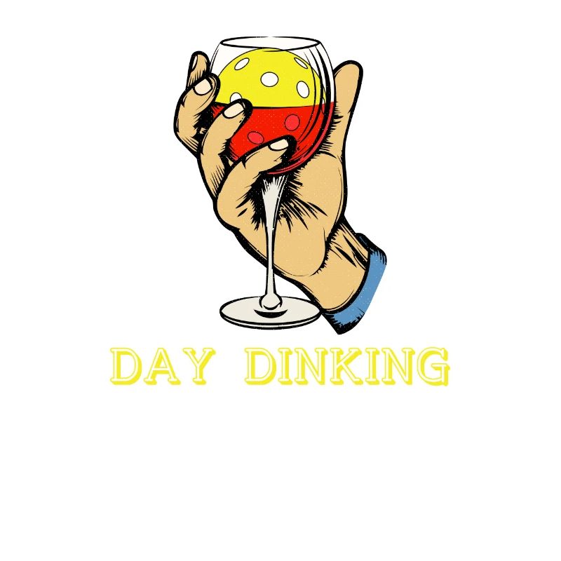 Day Dinking - Drôle de pickleball player paddleball