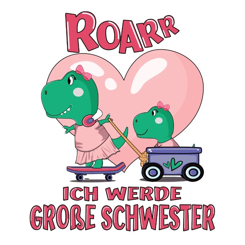 Ich Werde Große Schwester Dino Mädchen