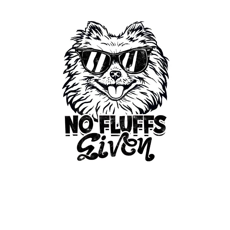 No fluffs given - pomeranian