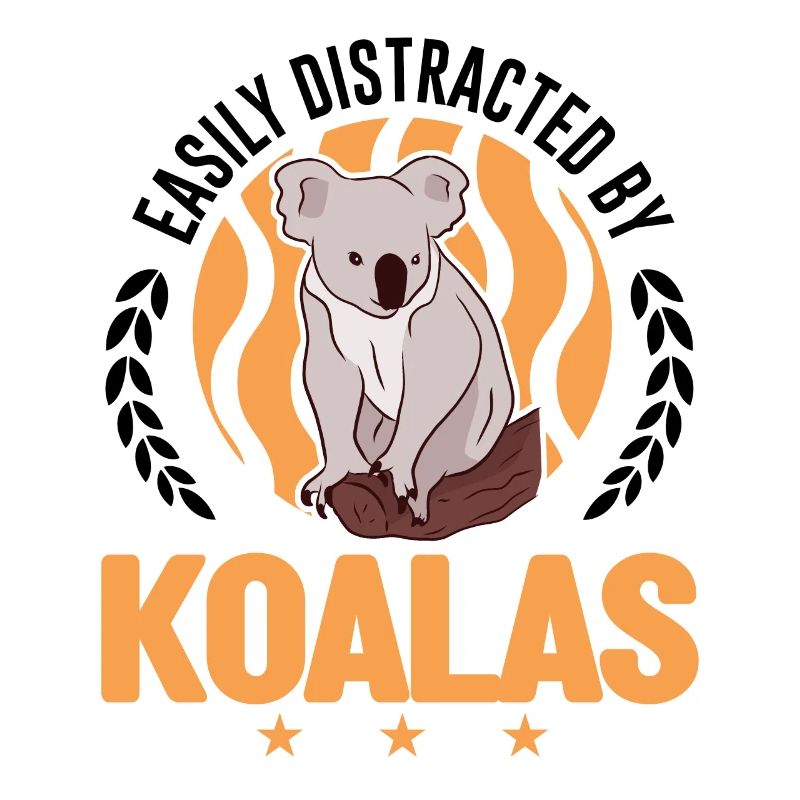Facilement distrait par Koalas Koala Bear