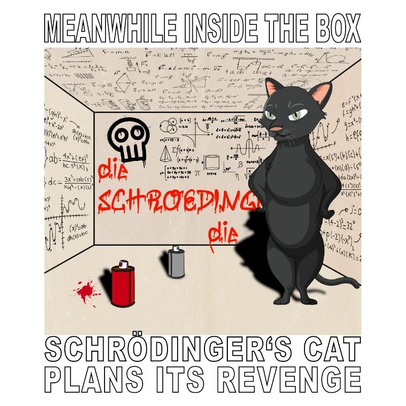 Inside the box: Schrödingers cat plans its REVENGE