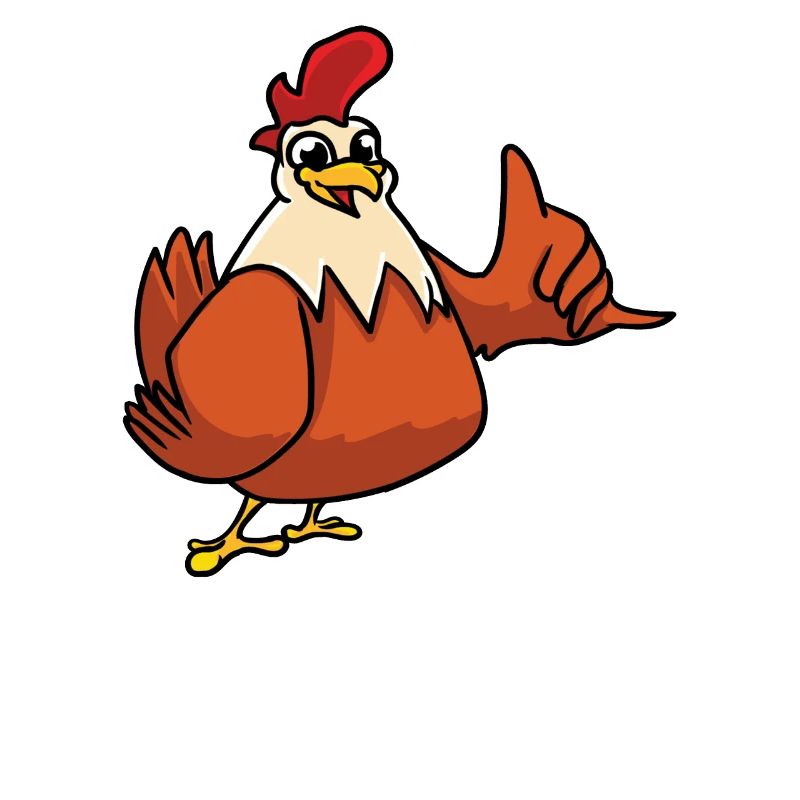 Faire semblant à un poulet